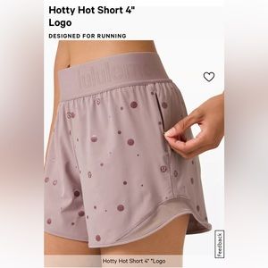 Lululemon Hotty Hot Short 4in — Poco Logo